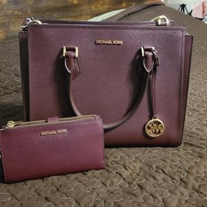 MK purse and wallet